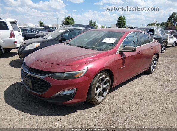 1G1ZG5ST0KF189734 2019 CHEVROLET MALIBU Red Front left