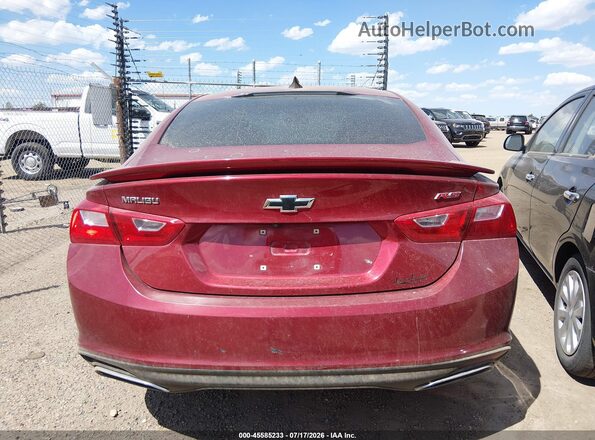 1G1ZG5ST0KF189734 2019 CHEVROLET MALIBU Red 