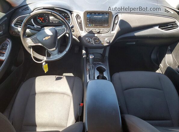1G1ZG5ST0LF115876 2020 CHEVROLET MALIBU Silver Dashboard view