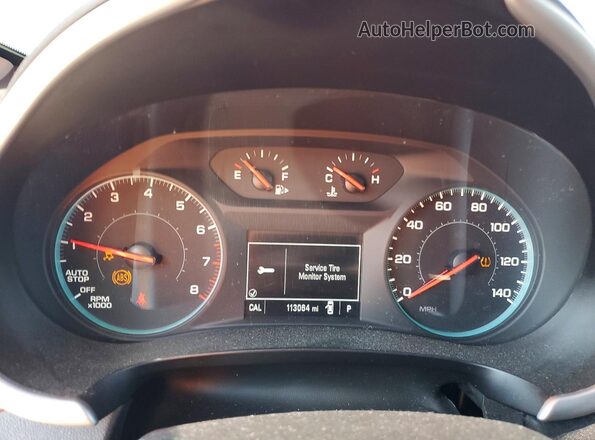 1G1ZG5ST0LF115876 2020 CHEVROLET MALIBU Silver Instrument cluster view