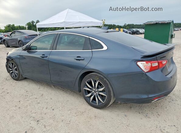 1G1ZG5ST0LF142981 2020 CHEVROLET MALIBU Gray Trasero izquierdo