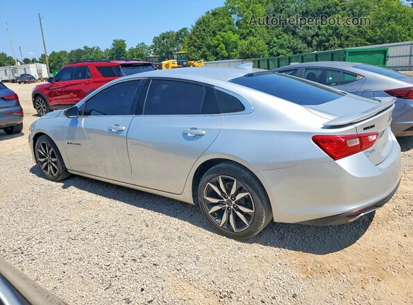 1G1ZG5ST0MF030733 2021 CHEVROLET MALIBU Silver Rear left