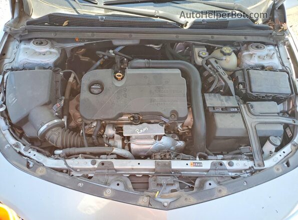 1G1ZG5ST0MF030733 2021 CHEVROLET MALIBU Silver Rear interior view