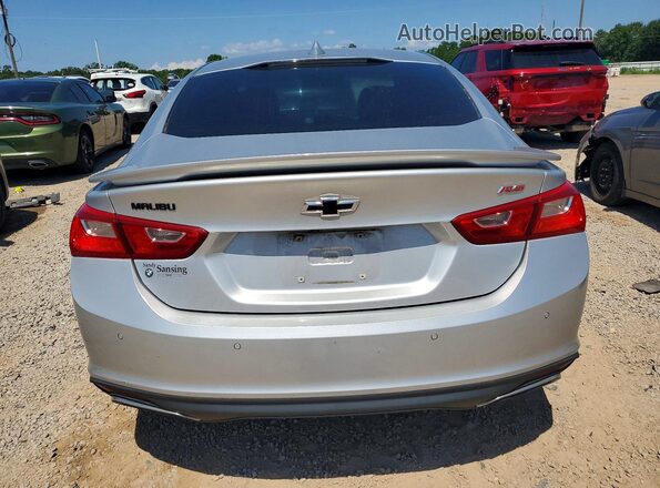 1G1ZG5ST0MF030733 2021 CHEVROLET MALIBU Silver Rear view