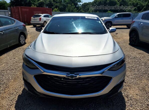 1G1ZG5ST0MF030733 2021 CHEVROLET MALIBU Silver Front view