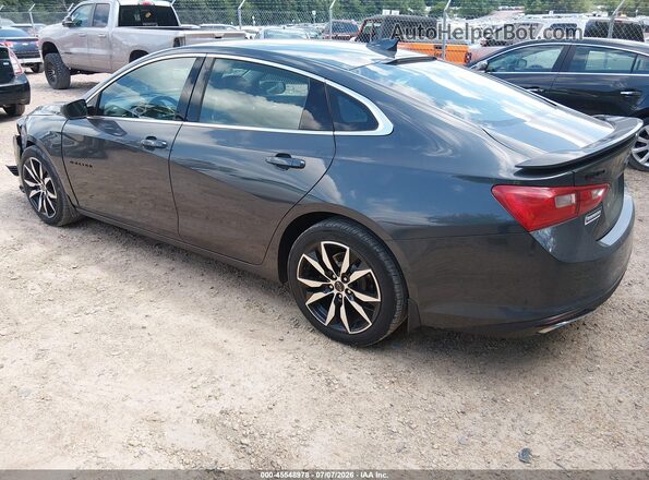 1G1ZG5ST0MF038850 2021 CHEVROLET MALIBU Gray Rear left