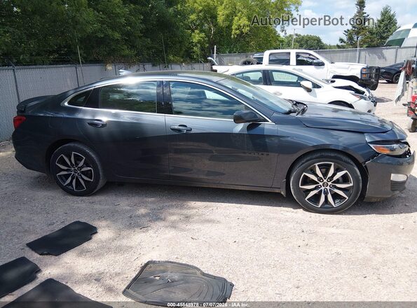 1G1ZG5ST0MF038850 2021 CHEVROLET MALIBU Gray Rear interior view