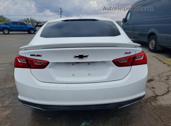 1G1ZG5ST0MF042526 2021 CHEVROLET MALIBU White Widok z tyłu