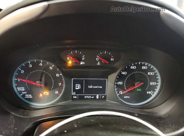 1G1ZG5ST0MF076028 2021 CHEVROLET MALIBU White ხელსაწყოთა პანელის ხედი