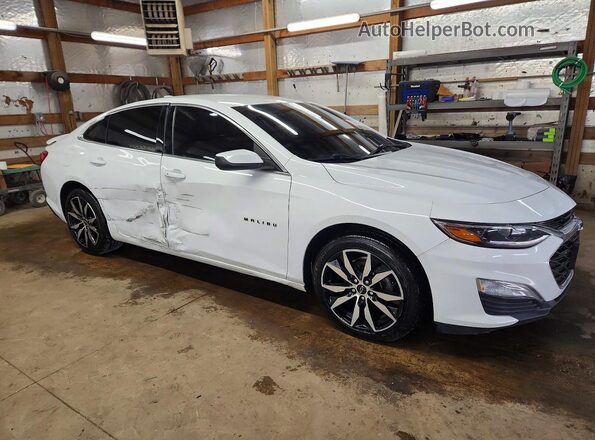 1G1ZG5ST0MF076028 2021 CHEVROLET MALIBU White წინა მარჯვენა