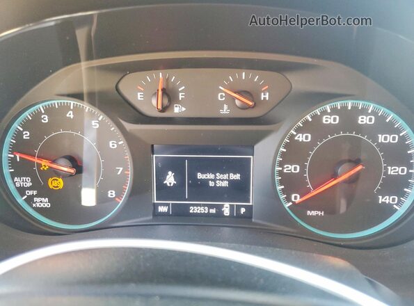 1G1ZG5ST0PF135275 2023 CHEVROLET MALIBU Charcoal Widok zestawu wskaźników