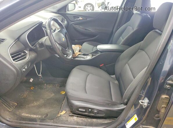 1G1ZG5ST2KF187385 2019 CHEVROLET MALIBU Blue წინა სალონის ხედი