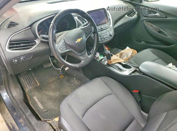1G1ZG5ST2KF187385 2019 CHEVROLET MALIBU Blue წინა პანელის ხედი