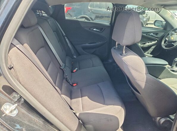 1G1ZG5ST2KF202774 2019 CHEVROLET MALIBU Black Widok tylnych siedzeń