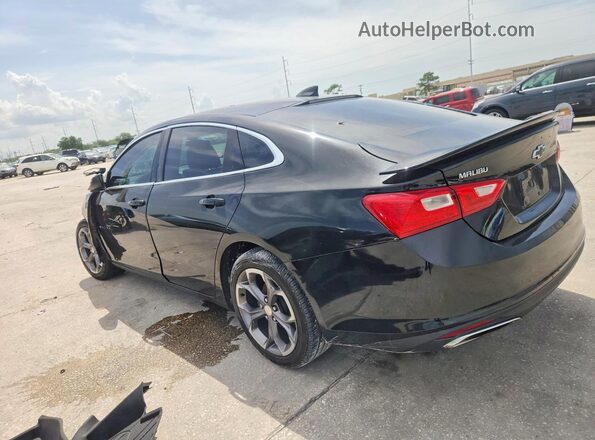 1G1ZG5ST2KF202774 2019 CHEVROLET MALIBU Black Tył lewy