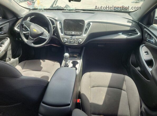 1G1ZG5ST2KF202774 2019 CHEVROLET MALIBU Black Widok deski rozdzielczej