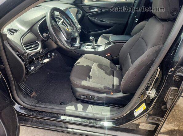1G1ZG5ST2KF202774 2019 CHEVROLET MALIBU Black Widok wnętrza z przodu
