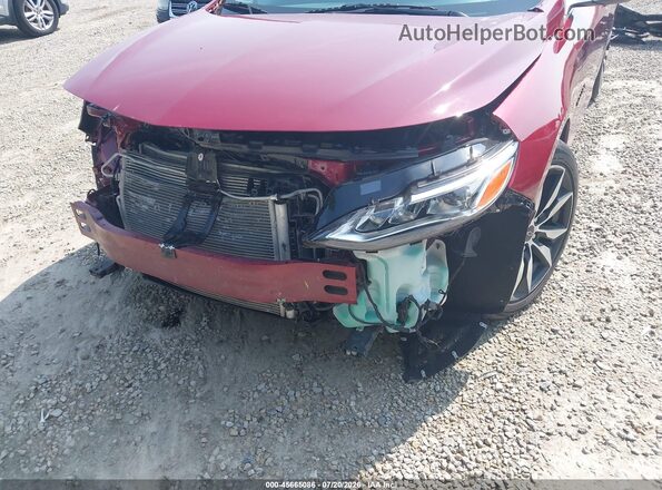 1G1ZG5ST2LF060024 2020 CHEVROLET MALIBU Красный Вид спереди