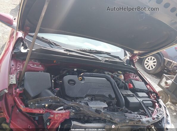 1G1ZG5ST2LF060024 2020 CHEVROLET MALIBU Красный Вид сзади