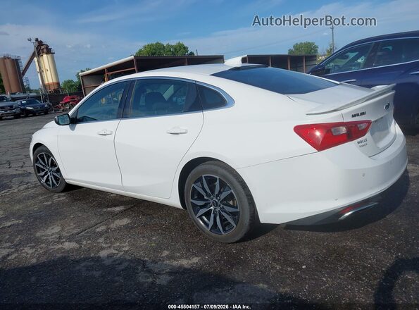 1G1ZG5ST2MF076371 2021 CHEVROLET MALIBU Белый Задняя левая четверть