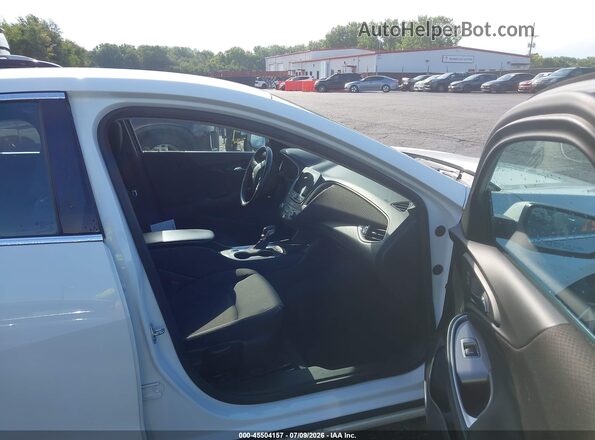 1G1ZG5ST2MF076371 2021 CHEVROLET MALIBU Белый Вид салона спереди