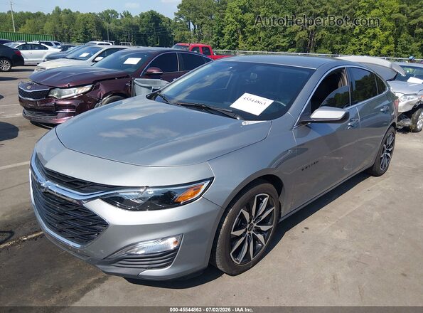 1G1ZG5ST2RF245165 2024 CHEVROLET MALIBU Silver Առջևի ձախ երեք քառորդ տեսարան