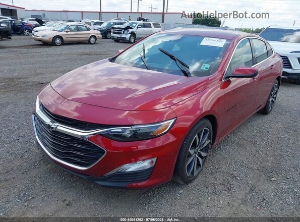1G1ZG5ST2SF111519 2025 CHEVROLET MALIBU Красный Передняя левая четверть