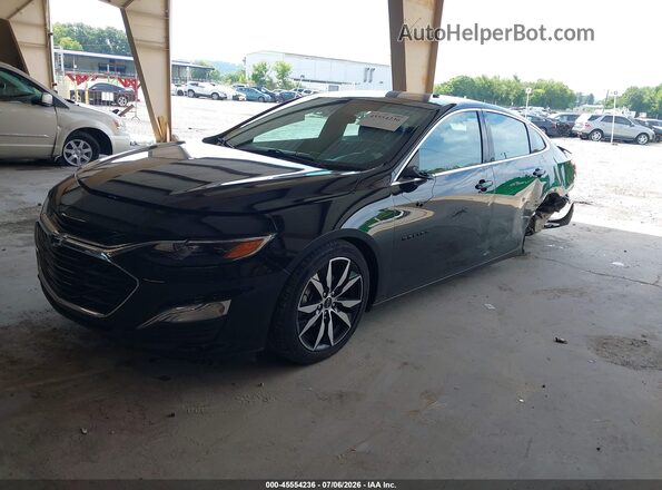 1G1ZG5ST3LF049663 2020 CHEVROLET MALIBU Black Передня ліва чверть