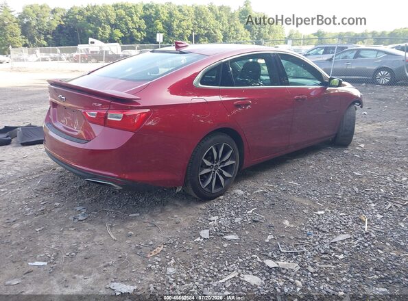 1G1ZG5ST3LF133823 2020 CHEVROLET MALIBU Красный Задняя правая четверть