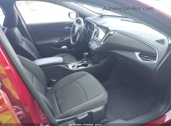 1G1ZG5ST3LF133823 2020 CHEVROLET MALIBU Красный Вид салона спереди