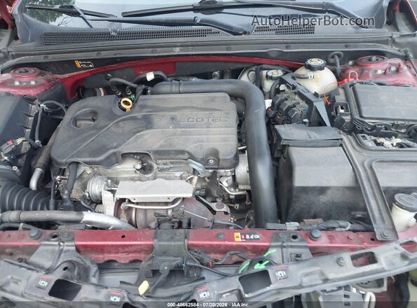 1G1ZG5ST3LF133823 2020 CHEVROLET MALIBU Красный Вид сзади