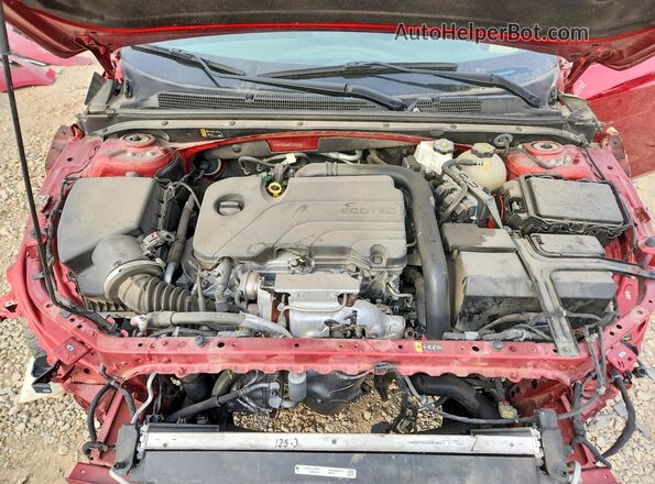 1G1ZG5ST3PF124755 2023 CHEVROLET MALIBU Red Вид задньої частини салону