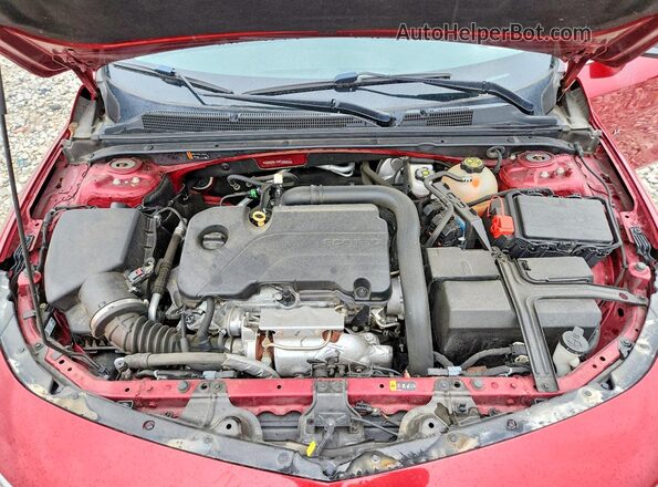 1G1ZG5ST4KF208852 2019 CHEVROLET MALIBU Red Rear interior view