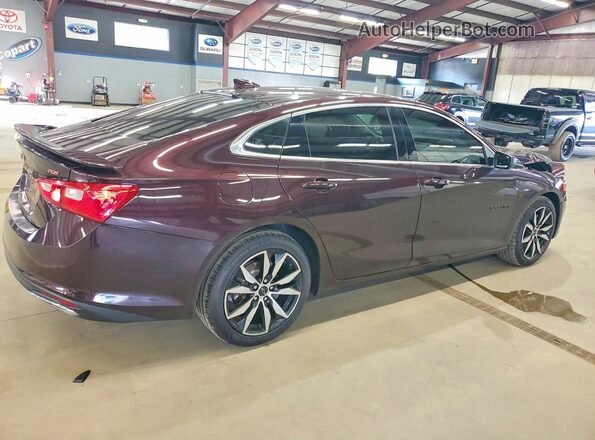 1G1ZG5ST4MF030184 2021 CHEVROLET MALIBU Purple უკანა მარჯვენა