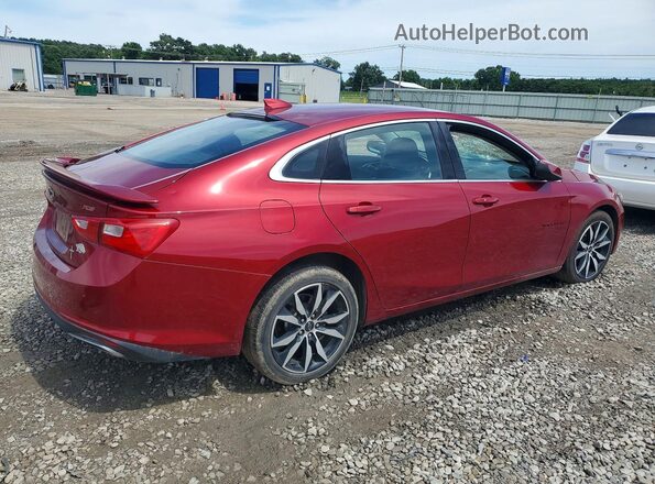 1G1ZG5ST4MF085542 2021 CHEVROLET MALIBU Красный Задняя правая четверть