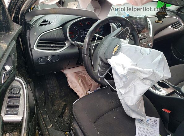 1G1ZG5ST4NF200965 2022 CHEVROLET MALIBU Black Вид панелі приладів