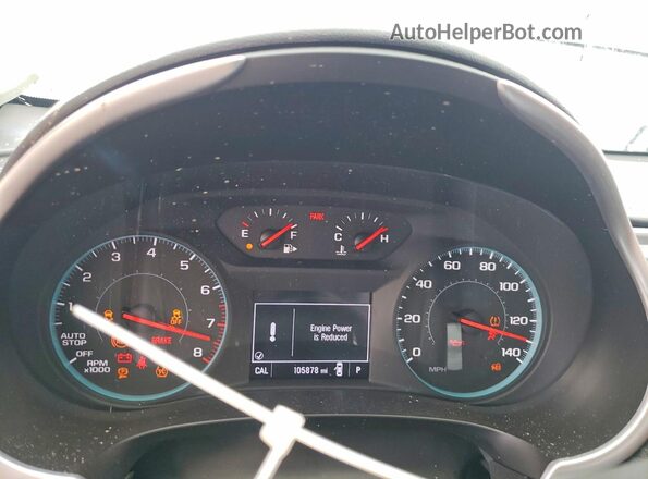 1G1ZG5ST4NF200965 2022 CHEVROLET MALIBU Black Вид щитка приладів