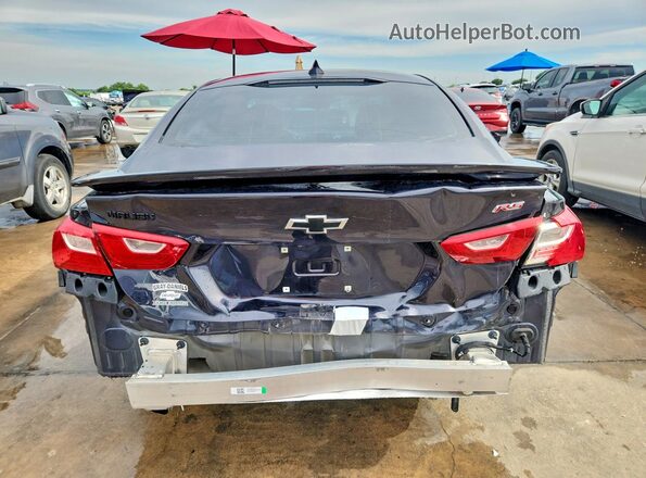 1G1ZG5ST4NF204076 2022 CHEVROLET MALIBU Синий Вид спереди