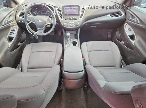 1G1ZG5ST4NF204076 2022 CHEVROLET MALIBU Синий Вид салона спереди