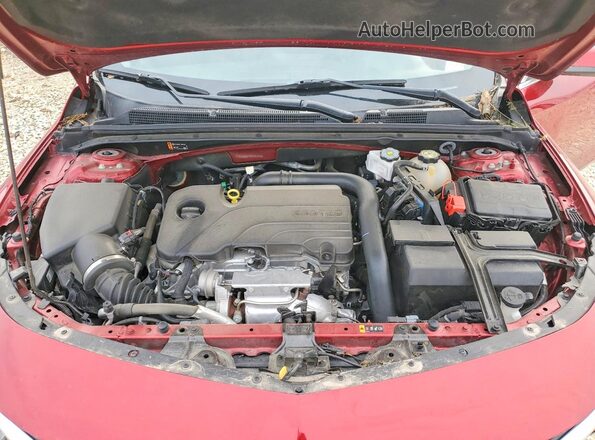 1G1ZG5ST4PF221219 2023 CHEVROLET MALIBU Red უკანა სალონის ხედი