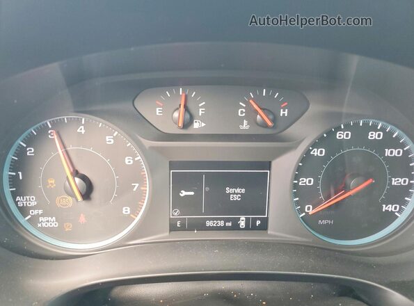 1G1ZG5ST4PF236089 2023 CHEVROLET MALIBU Красный Вид щитка приборов