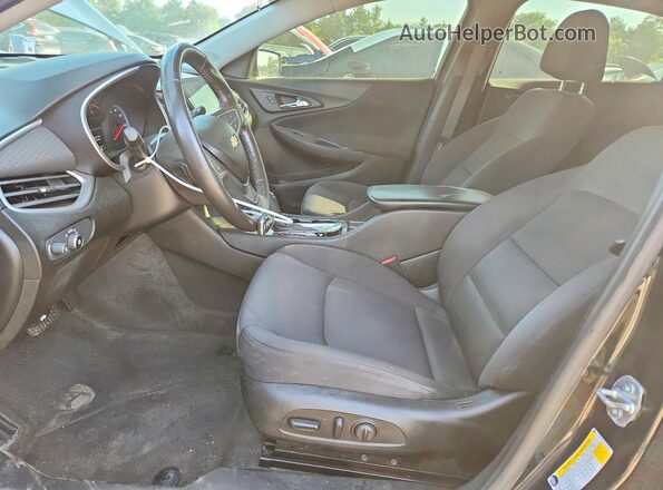 1G1ZG5ST5KF209833 2019 CHEVROLET MALIBU Black Widok wnętrza z przodu
