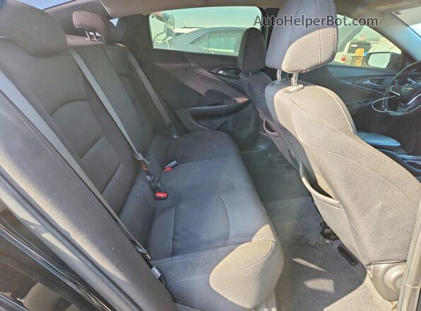 1G1ZG5ST5KF209833 2019 CHEVROLET MALIBU Black Widok tylnych siedzeń