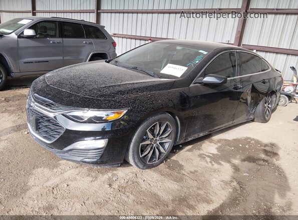 1G1ZG5ST5LF080896 2020 CHEVROLET MALIBU Black Առջևի ձախ երեք քառորդ տեսարան