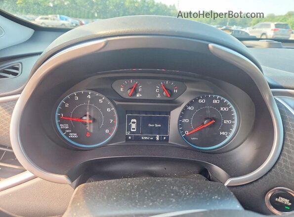 1G1ZG5ST5LF116876 2020 CHEVROLET MALIBU Gray ხელსაწყოთა პანელის ხედი