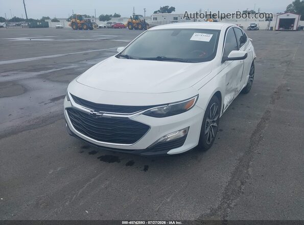 1G1ZG5ST5LF118742 2020 CHEVROLET MALIBU Белый Передняя левая четверть