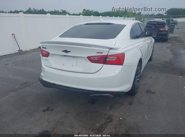 1G1ZG5ST5LF118742 2020 CHEVROLET MALIBU Белый Задняя правая четверть