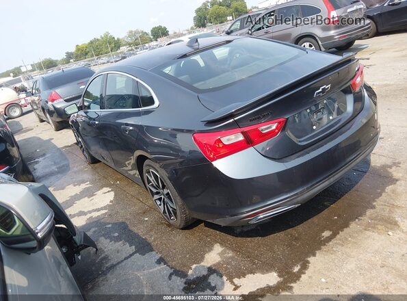 1G1ZG5ST5MF052033 2021 CHEVROLET MALIBU Gray Trasero izquierdo