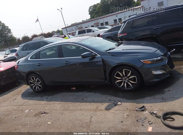 1G1ZG5ST5MF052033 2021 CHEVROLET MALIBU Gray Vista interior trasera