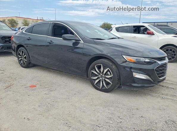 1G1ZG5ST5NF146057 2022 CHEVROLET MALIBU Черный Передняя правая четверть